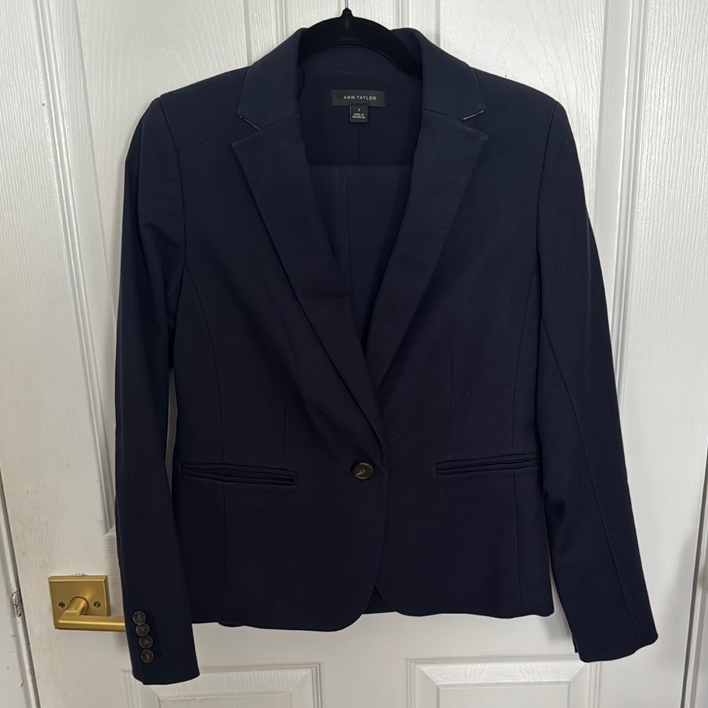 Ann Taylor Women's Navy Suit